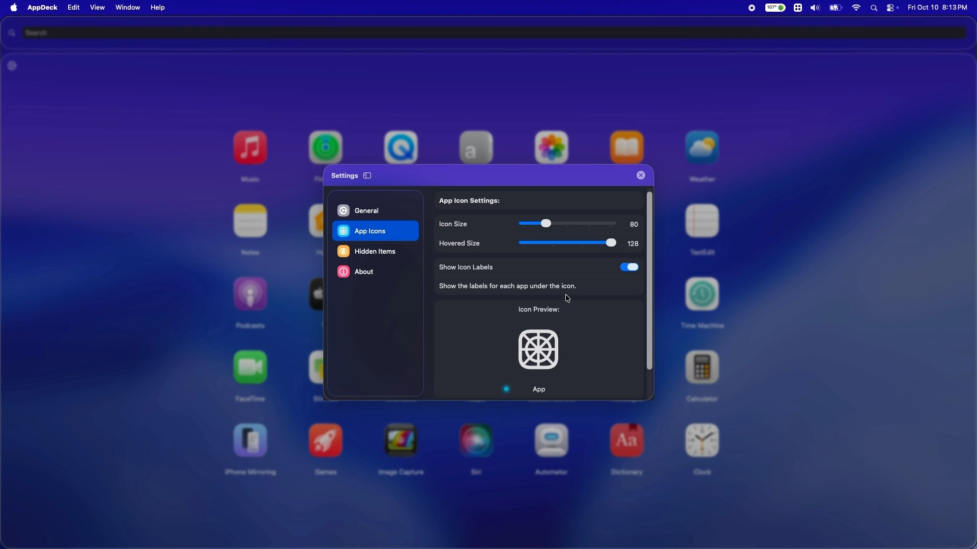 Icon Sizing Demo